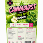 D9 CANNABURST 150MG - Green Apple